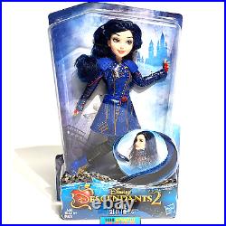 Disney Descendants 2 EVIE Isle of the Lost figure princess Hasbro 2016 blue doll