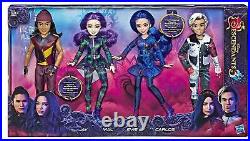 Disney Descendants 3 Isle of the Lost Collection Doll Set Evie Mal Jay Carlos BN