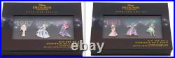Disney Designer Collection Princess Doll Pin Set 1 & 2 Limited Edition