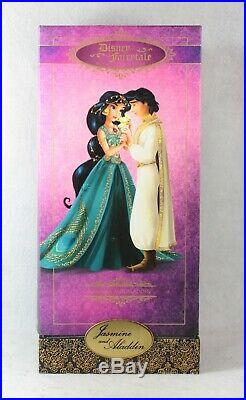 Disney Designer Doll Set LE 6000 Fairytale Couple Aladdin Princess Jasmine