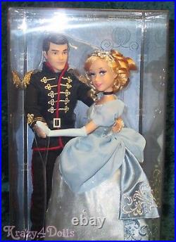 Disney Designer Fairytale Collection Doll Princess Cinderella & Prince Charming