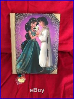 Disney Designer Fairytale Doll Collection Princess Jasmine & Aladdin Journal LE