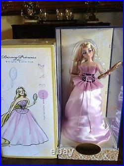 Disney Designer Princess Doll Collection! Bonus Mug Set Rare! Limited Edition
