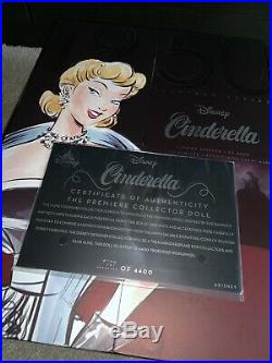 Disney Designer Princess Premiere Series CINDERELLA doll 1950 LE4400