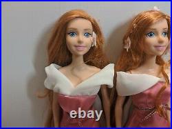 Disney Enchanted Giselle Doll Lot of 3 Mattel Great Condition Complete