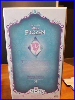 Disney FROZEN ANNA 17 Doll Limited Edition NEW with COA