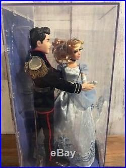 Disney Fairytale Designer Collection Cinderella & Prince Charming Doll Set NWOB