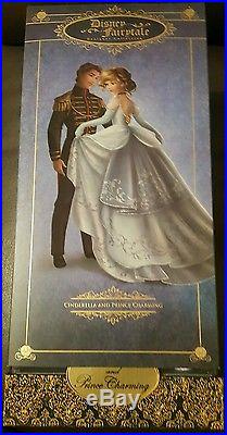 Disney Fairytale Designer Collection Cinderella and Prince Charming Doll Set LE
