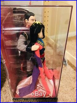 Disney Fairytale Designer Doll Couple Princess Mulan Limited Edition
