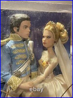 Disney Film Collection Cinderella Live Action Doll & Prince + Fairy Godmother