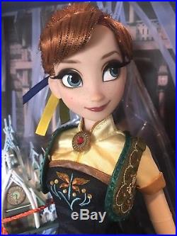 Disney Frozen Anna 17 Limited Edition Doll With COA In Box