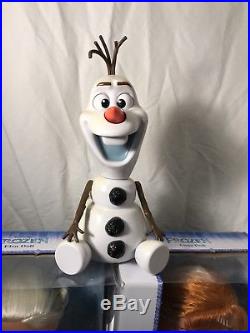 Disney Frozen Anna and Elsa 3 inches Life Size Doll Sets Bonus Olaf Toys