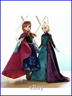 Disney Frozen Coronation Snow Gear Set Limited Edition Dolls 17 Anna & Elsa New
