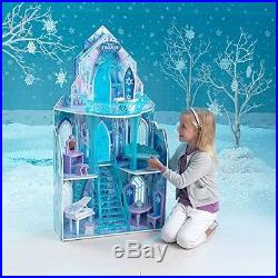Disney Frozen Dollhouse Girls Dream Barbie Size Doll House Castle Princess Toy N