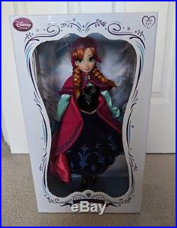 Disney Frozen Elsa (#1255) and Anna (#4210) Doll Limited Edition 1 of 5000