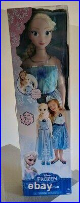 Disney Frozen Elsa My Size Doll 2014 NEW