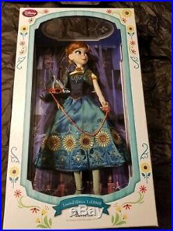 Disney Frozen Fever Limited Edition Princess Anna Doll#1189/5000 Bnib