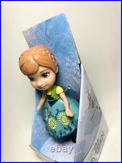 Disney Frozen Fever Mini Toddler Princess Olaf, Elsa & Anna Dolls Lot Of 3 Bnib