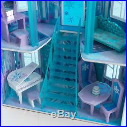 Disney Frozen Ice Castle Doll House Princess Elsa's Palace Playset Furniture