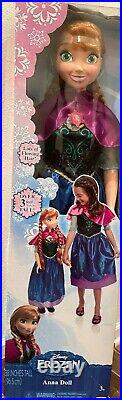 Disney Frozen My Size Anna 38 Life Size Anna Type Doll over 3 feet NEW