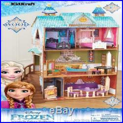 Disney Frozen Palace Doll House Anna And Elsa Arendelle 3 Level Large Dollhouse