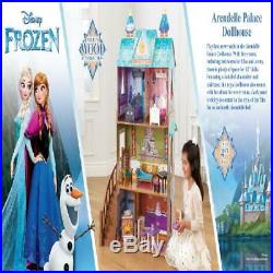 Disney Frozen Palace Doll House Anna And Elsa Arendelle 3 Level Large Dollhouse