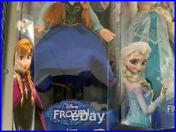 Disney Frozen Princess and Me Anna & Elsa 18 Dolls NEW IN BOX! Lot of 2