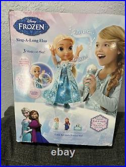 Disney Frozen Sing-A-Long Elsa new in original box 2015