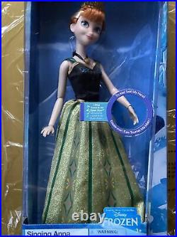 Disney Frozen Singing ANNA Doll 11 Sings LOVE IS AN OPEN DOOR New SEALED NRFB