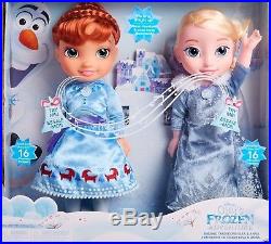 Disney Frozen Singing Sisters Traditions Anna and Elsa Talking Dolls