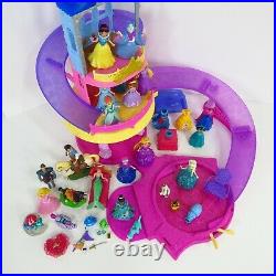 Disney Glitter Glider Castle Magiclip Doll Little Kingdom Princess Figure Lot