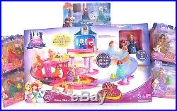 Disney Glitter Glider Castle princess Magic Clip Figure Doll Lot MagiClip Gift