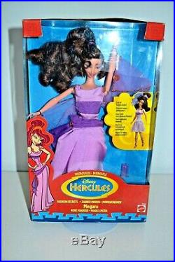 Disney Hercules Megara Meg Doll, Transforming Different Looks, Rare & New in Box