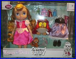 Disney LE Animators' Collection Deluxe Doll Gift Set Aurora Sleeping Beauty New