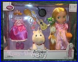 Disney LE Animators' Collection Deluxe Doll Gift Set Princess Rapunzel NEW