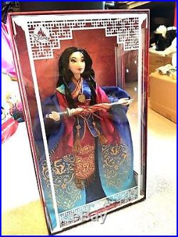 Disney LE Limited Edition Mulan 16 or 17 princess collectable designer Doll