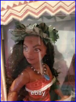 Disney Limited Edition 17 Moana Doll In Hand Nrfb Disney Store