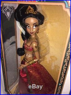 Disney Limited Edition Deluxe 17 Red Slave Princess Jasmine Doll Brand New