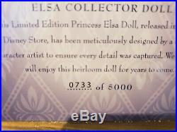 Disney Limited Edition Doll ELSA 2015 Purple Regal Princess -IN HAND- #0733 NEW