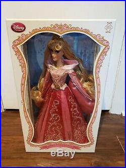 Disney Limited Edition Doll Sleeping Beauty AURORA Pink Princess IN HAND #0376