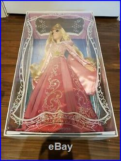 Disney Limited Edition Doll Sleeping Beauty AURORA Pink Princess IN HAND #0376