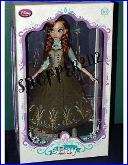 Disney Limited Edition Frozen Anna 17 Doll brand new in box