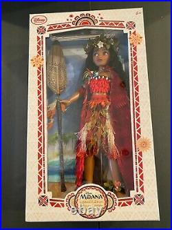 Disney Limited Edition Moana Voyager Princess 17 Doll 2017 NIB! LE 5,500