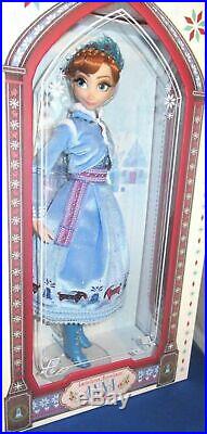 Disney Limited Edition Olaf's Frozen Adventure Princess Anna Collector Doll New