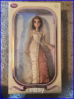 Disney Limited Edition Tangled Ever After Rapunzel Wedding dress Doll 17'