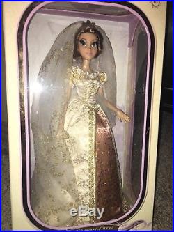 Disney Limited Edition Tangled Ever After Rapunzel Wedding dress Doll 17'