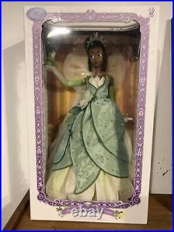 Disney Limited Edition Tiana Doll 17 inch The Princess and the Frog NIB