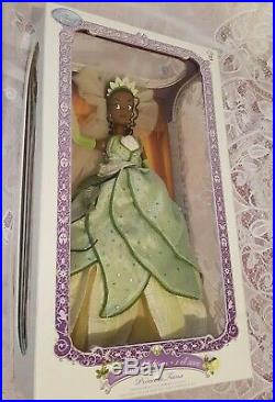 Disney Limited Edition doll Tiana 17 Princess and The Frog rare