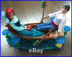 Disney Little Mermaid Deluxe Playset Kiss the Girl Ariel and Eric Doll Japan