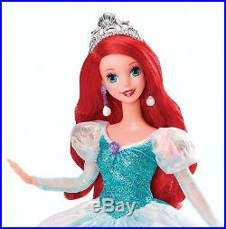 Disney Little Mermaid Princess Holiday Princess Ariel Doll Brand New